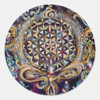 Adesivo Seleção de Tempo de Criação 'Oceano Cósmico'