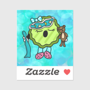 Adesivo Selecionador de Tempo Sonolento Noite de Jammies