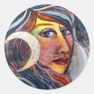 Adesivo Selene Moon Goddess MoonChild