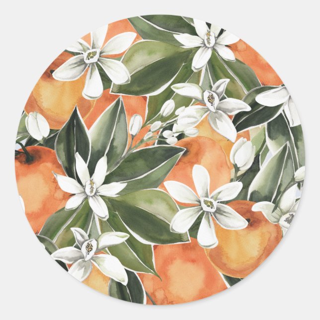 Adesivo Seletor do envelope do Chá de fraldas Clementine (Frente)