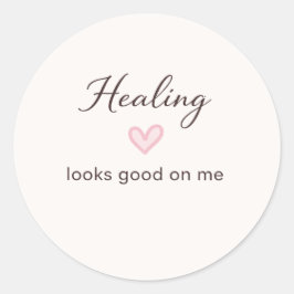 Adesivo Self Love Quote Healing Looks Good On Me Minimal D