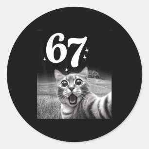 Adesivo Selfie de Gato Com 67 Meme Gatos Engraçados Gráfic
