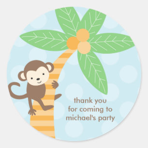 Adesivo Selgle Monkey Stickers