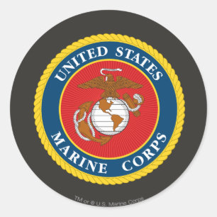 Adesivo Selo 1 do Corpo do Marines