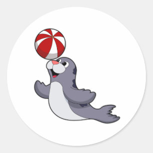 Adesivo Selo com polo de água