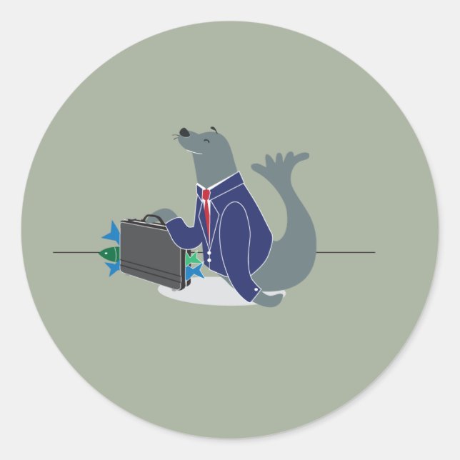 Adesivo Selo corporativo (Frente)