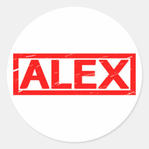 Adesivo Selo de Alex
