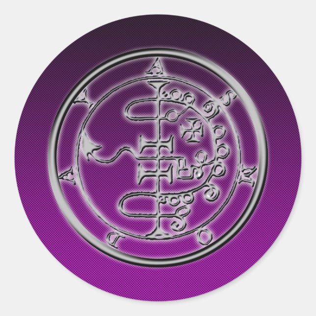 Adesivo Selo de Asmoday Asmodeus (Frente)