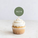 Adesivo Selo de Casamento do Monograma Verde de Grande Sáb<br><div class="desc">Adicione um toque de sofisticação e charme pessoal à sua correspondência de casamento com os nossos Selos de Envelope Verde de Deep Sage. Perfeito para um tema de casamento moderno e elegante,  essas focas fornecem um toque refinado de acabamento que fará seus convites se destacarem.</div>