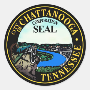 Adesivo Selo de Chattanooga, Tennessee