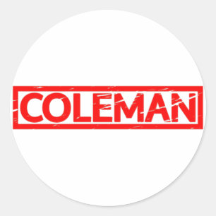 Adesivo Selo de Coleman