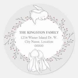 Adesivo Selo de Devolução de Animais da Floresta