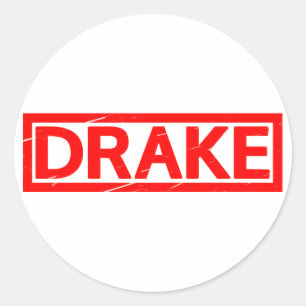 Adesivo Selo de Drake