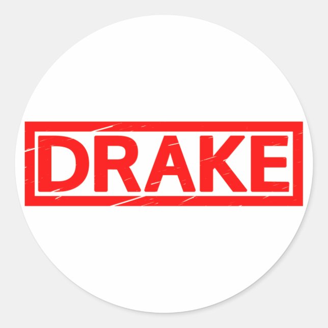 Adesivo Selo de Drake (Frente)