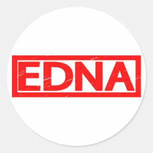 Adesivo Selo de Edna
