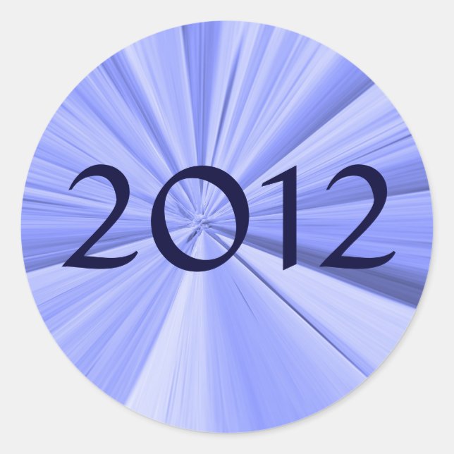 Adesivo Selo de envelope 2012 (Frente)