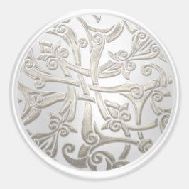 Adesivo Selo de Envelope Céltico de Pérolas e Danos Céltic