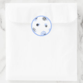 Adesivo Selo de Envelope do chá de fraldas