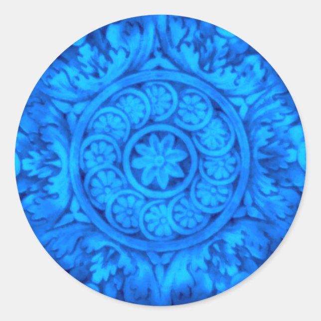 Adesivo Selo de Envelope do ornamentado Sticker (Frente)