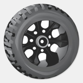 Adesivo Selo de Envelope do Trator Tire