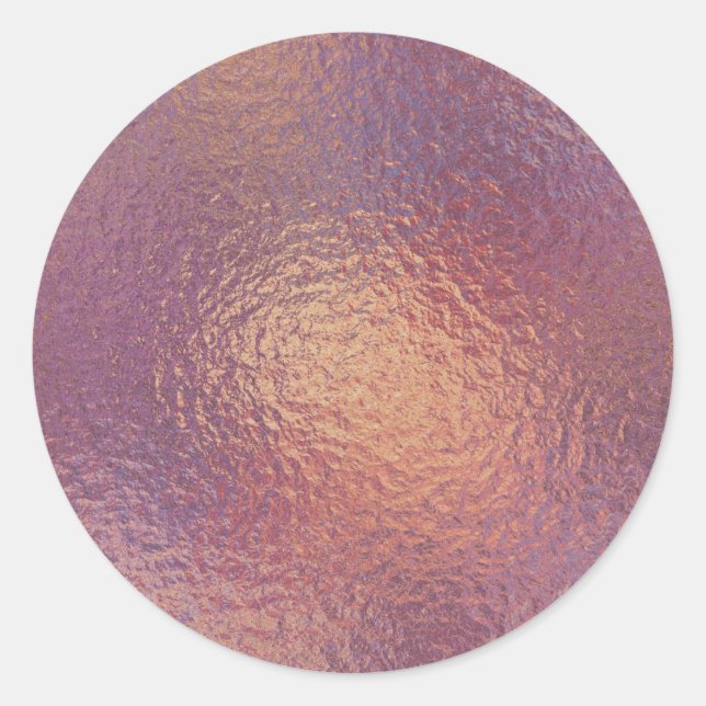 Adesivo Selo de Envelope Folha de Cobre (Frente)