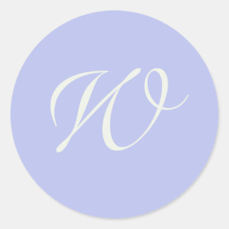 Adesivo Selo de Envelope Inicial Pastel de Letra Simples E