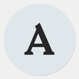 Adesivo Selo de Envelope Monograma Personalizado