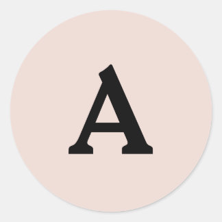 Adesivo Selo de Envelope Monograma Personalizado