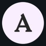 Adesivo Selo de Envelope Monograma Personalizado<br><div class="desc">Isto são monogramas lindamente impressos personalizados que podem ser personalizados para o seu dia especial. Isso é melhor para convites para casamento,  cartões RSVP e outros produtos que combinam com este design.</div>