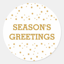 Adesivo Selo de Envelope Personalizado Simples Moderno