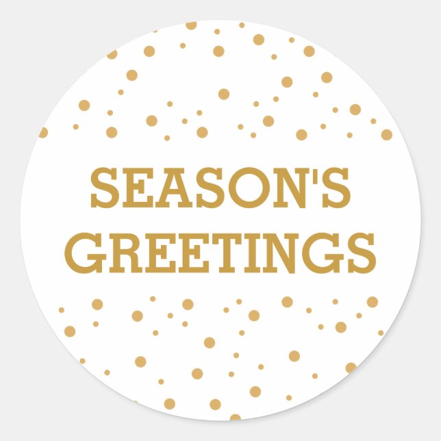 Adesivo Selo de Envelope Personalizado Simples Moderno (Frente)