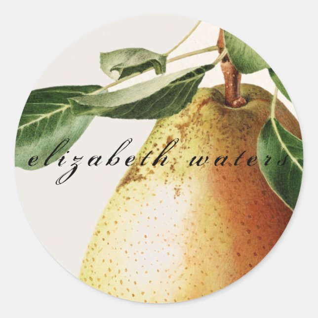 ADESIVO SELO DE ENVELOPE PERSONALIZÁVEL "VINTAGEM" (Frente)