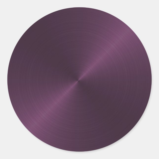 Adesivo Selo de Envelope Sheen Roxo (Frente)