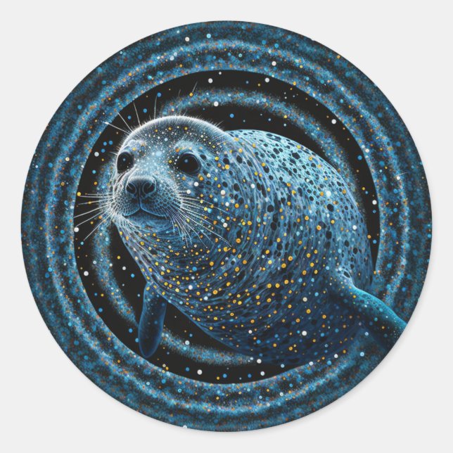 Adesivo Selo de espaço (Frente)