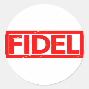 Adesivo Selo de Fidel