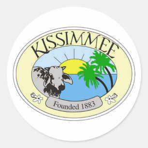 Adesivo Selo de Kissimmee, Florida