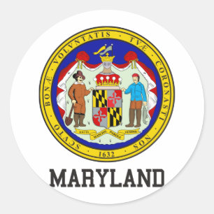 Adesivo Selo de Maryland