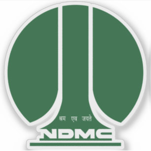 Adesivo Selo de Nova Deli, Índia