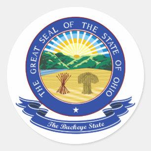 Adesivo Selo de Ohio