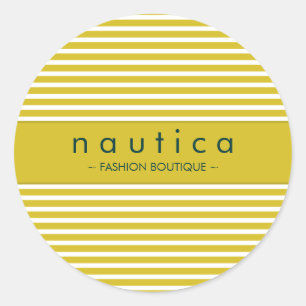 Adesivo Selo de proteção: striped náutica 16