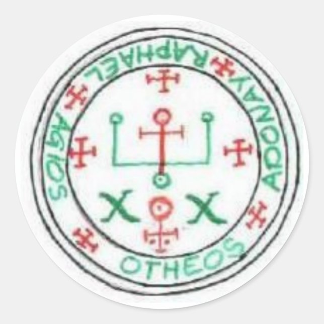 Adesivo Selo de Raphael (Frente)