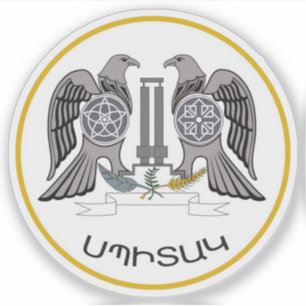 Adesivo Selo de Spitak, República da Armênia