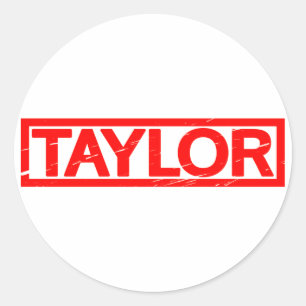 Adesivo Selo de Taylor