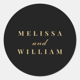 Adesivo Selo de Vidro Moderno