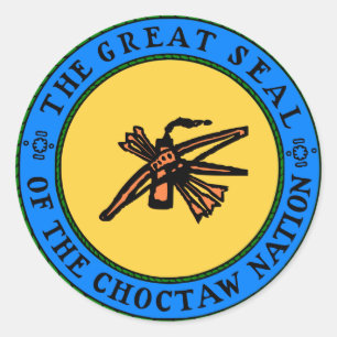 Adesivo Selo do Choctaw