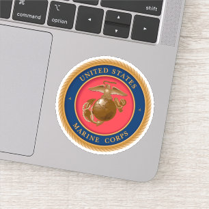 Adesivo Selo do Corpo do Marines