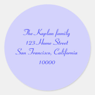 Adesivo Selo do envelope de Mitzvah do bastão de Ariana