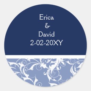 Adesivo selo do envelope do marinho