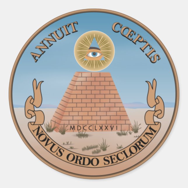 Adesivo Selo do Excelente (Inverso) dos EUA (Frente)