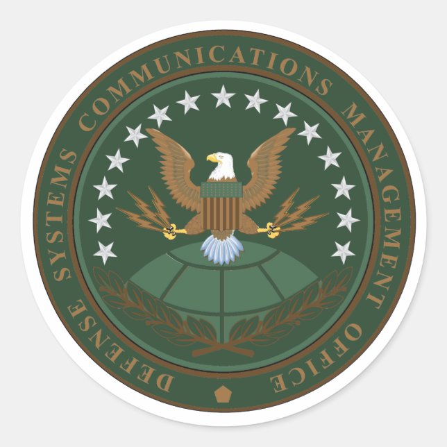 Adesivo Selo DSCMO subjugado (Frente)